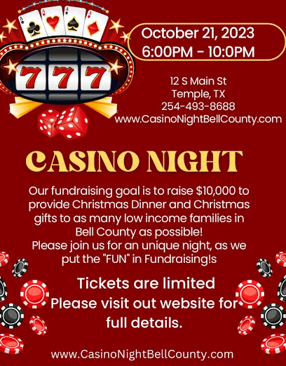 Casino Night Bell County Fundraiser en Copperas Cove